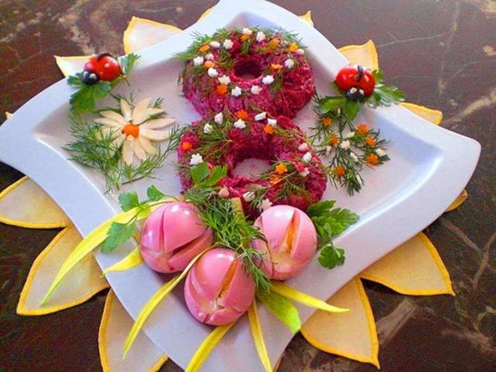 праздничный салат